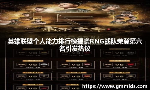 英雄联盟个人能力排行榜揭晓RNG战队荣登第六名引发热议